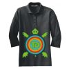 Women's Silk Touch 3/4 Sleeve Polo Thumbnail